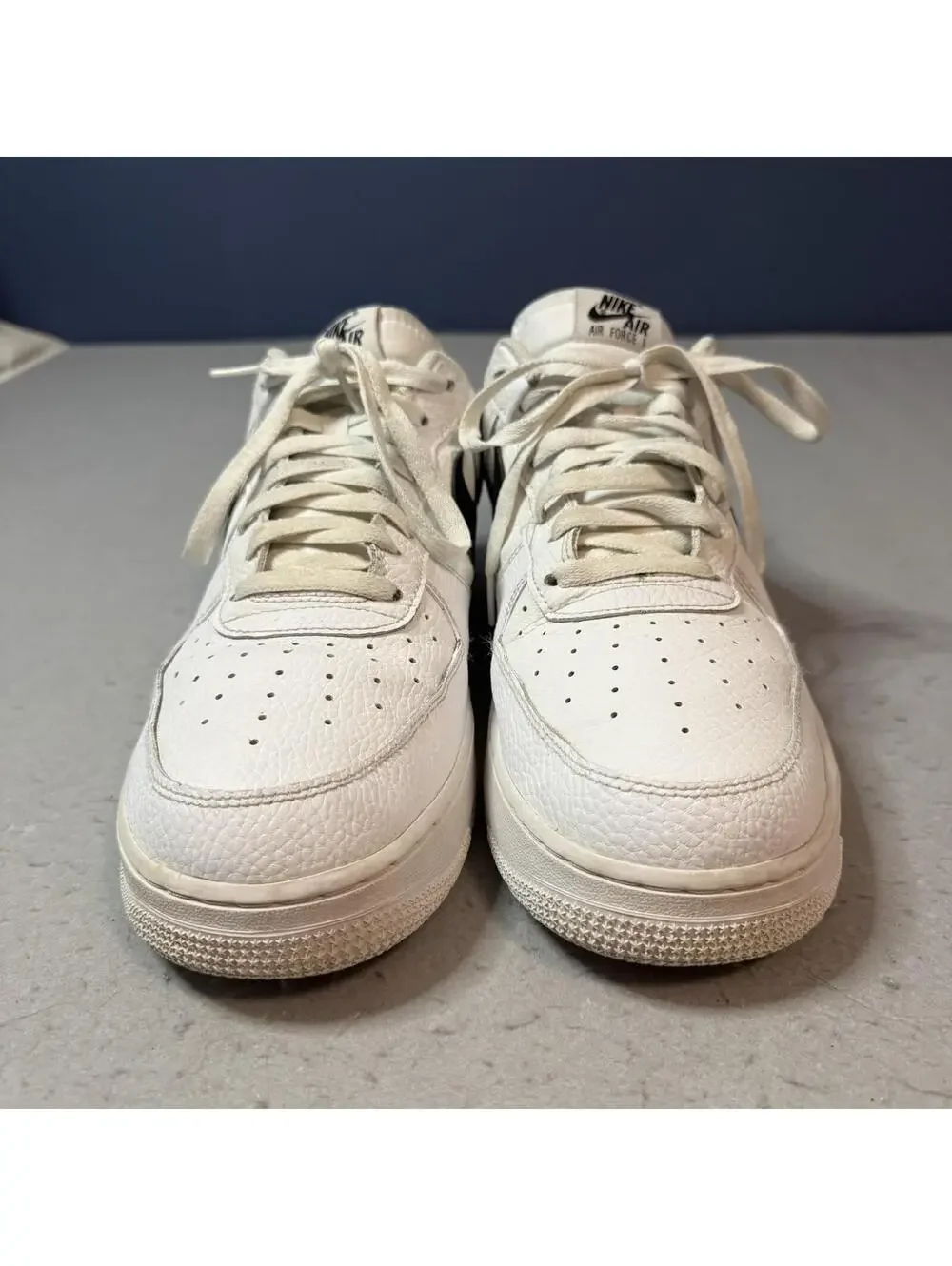 Nike Air Force 1 Low White Black CT2302-100 Men’s Size 14 Sneakers Shoes